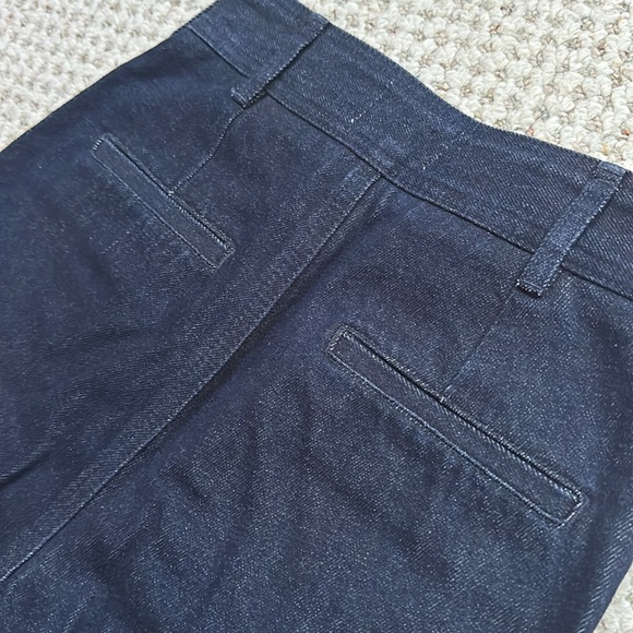 MWT Sezane ERIC Denim Trousers - Indigo - 34 FR / 2 US - Picture 7 of 15